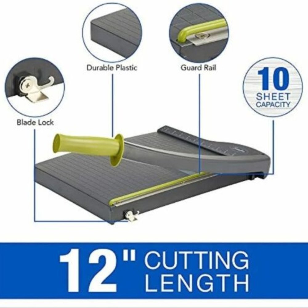 Swingline Classic Cut lite Paper Cutter, Guillotine Trimmer NWT